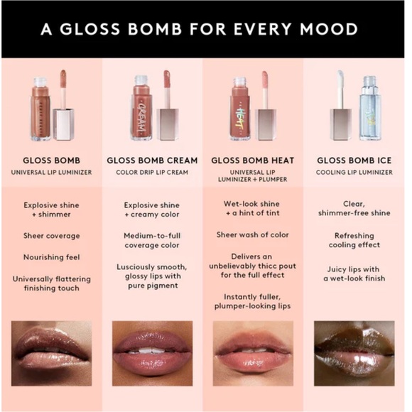 Fenty Beauty Nee Purple Pepper GLOSS BOMB HEAT UNIVERSAL LIP LUMINIZER + PLUMPER - Picture 9 of 10